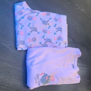 Sloth thermal pajamas-NWOT